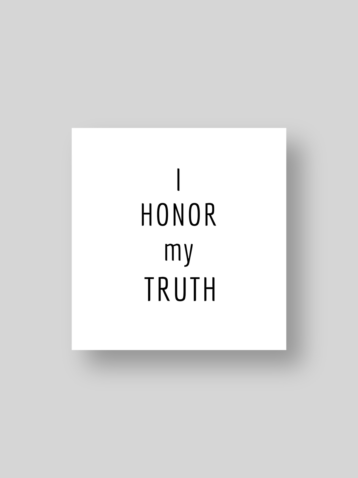 Affirmation cards