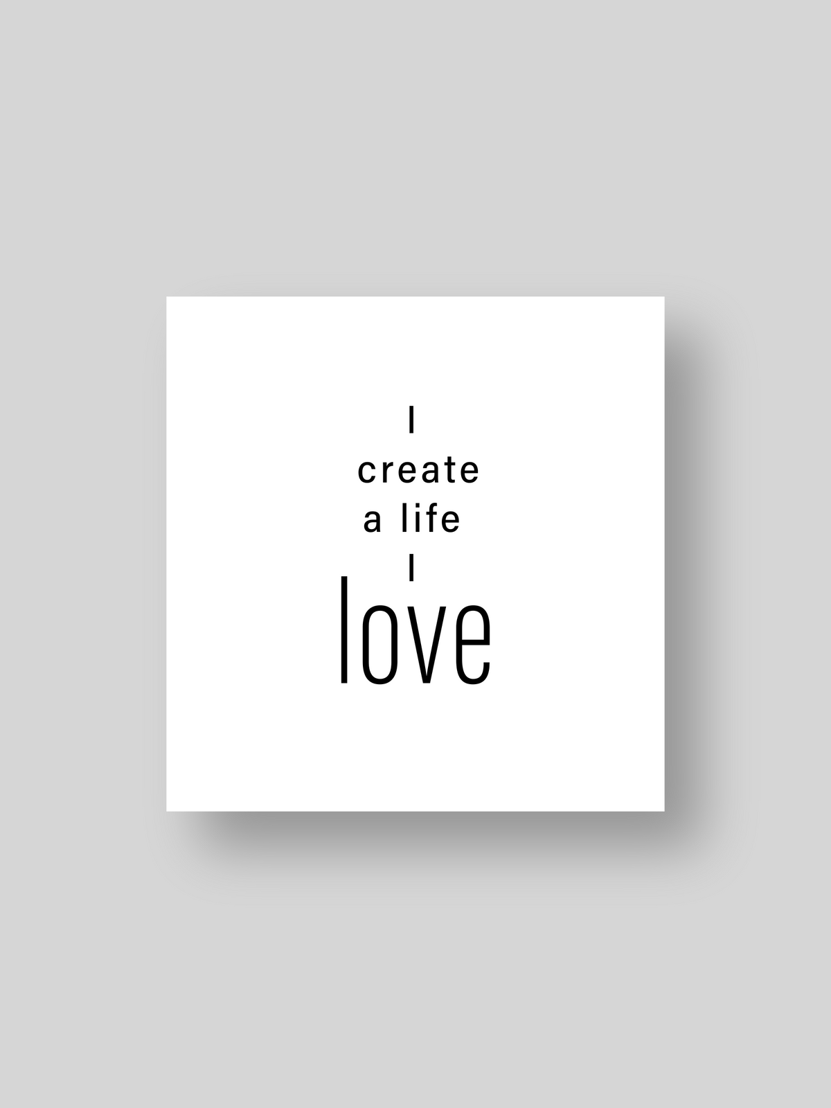 Affirmation cards