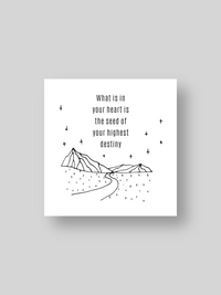Affirmation cards